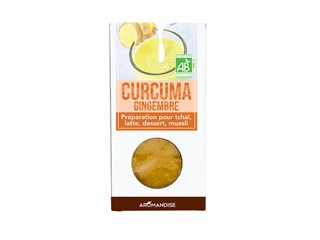 Aromandise Curcuma latte gingembre bio 60g - 8210